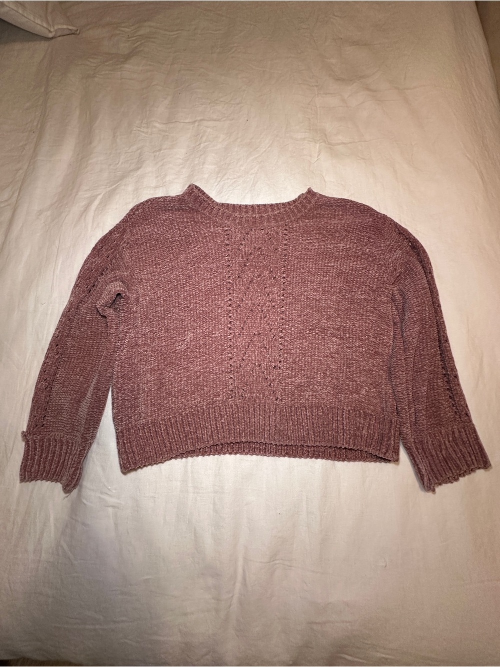 Women's Dusty Rose Knit Sweater